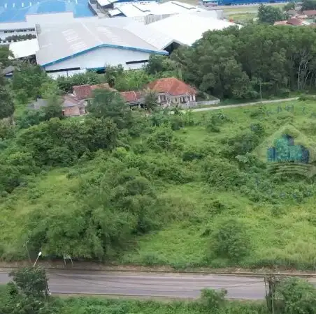 jual tanah di jalan raya singabangsa Tenjo, Bogor