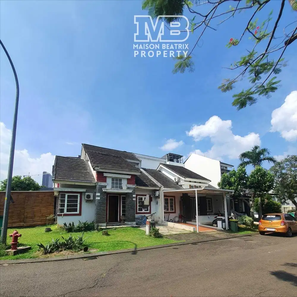 DIJUAL BU! MURAH ! RUMAH DELATINOS POSISI HOEK DAN BUTUH RENOV BSD