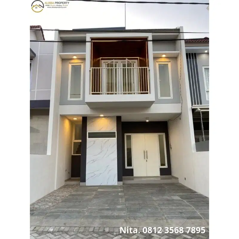 Rumah Ready Stock 2.5Lantai Bonus Kulkas + Water Heater