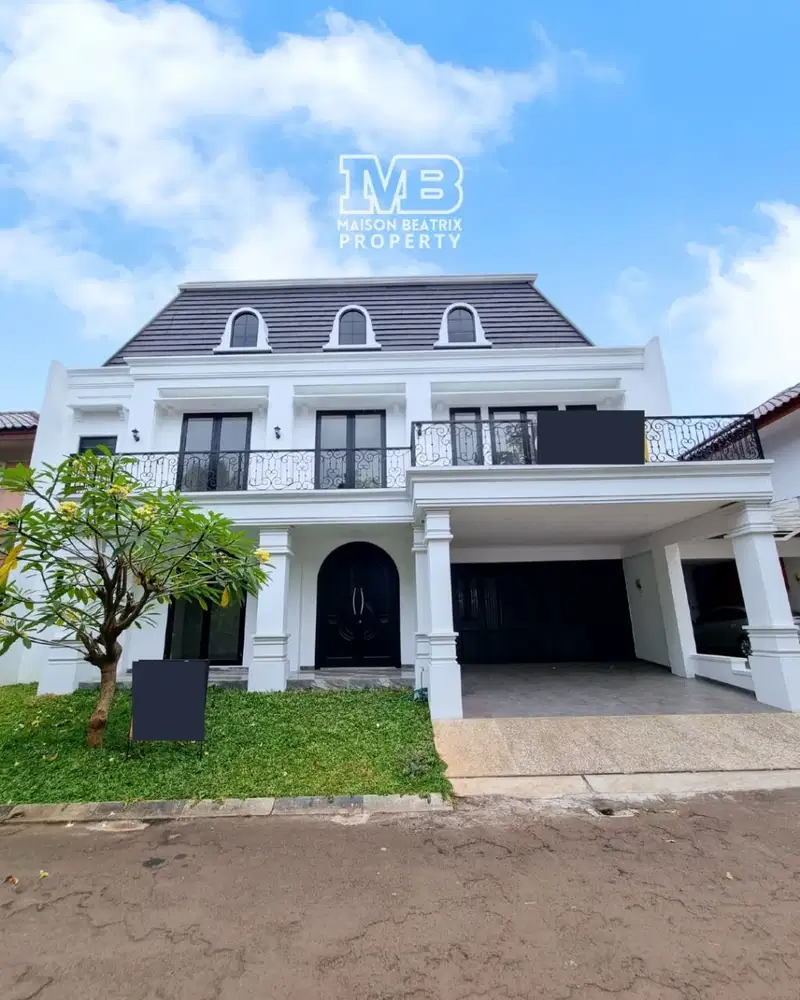 DIJUAL RUMAH BARU AMERICAN CLASSSIC WITH POOL, SENAYAN BINTARO JAYA
