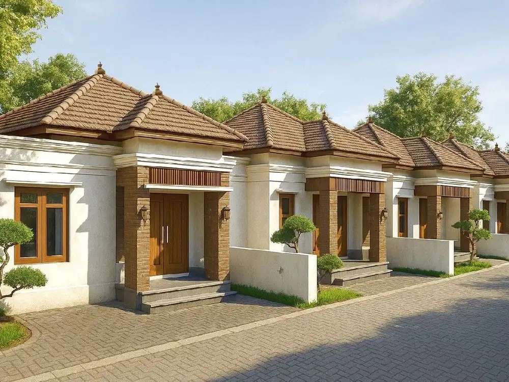 Jl. Nasional Wates, Rumah Dijual Jogja Model Bali Style Type 50