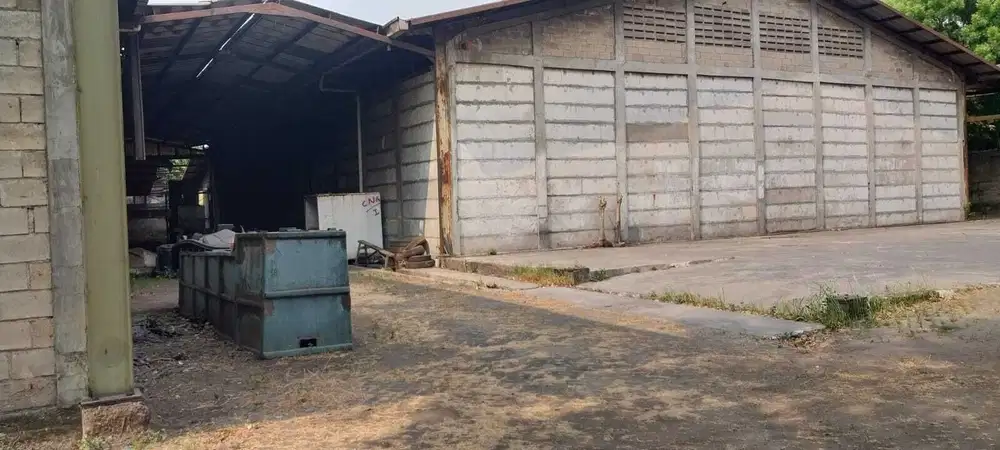 Jual gudang hitung tanah aja komplek industri jatake tangerang
