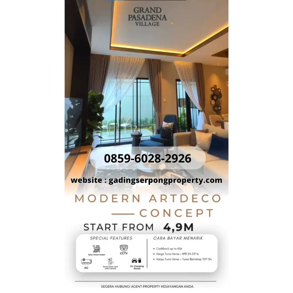 New launching Paramount Land Gading Serpong Pasadena Grand residences