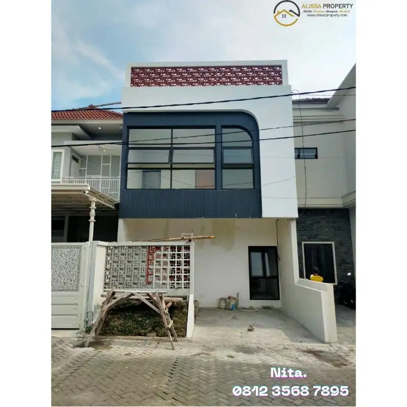Rumah 2.5 Lantai Siap Huni 7Menit Dari UB Malang