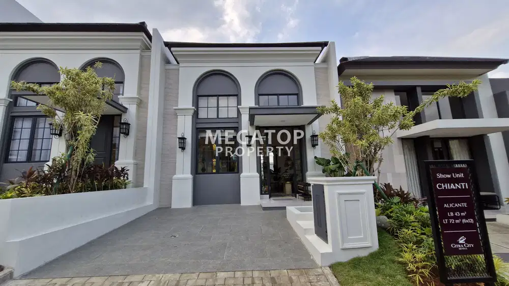 RUMAH CHIANTI CITRA CITY SENTUL, LOKASI STRATEGIS DEKAT TOL SENTUL