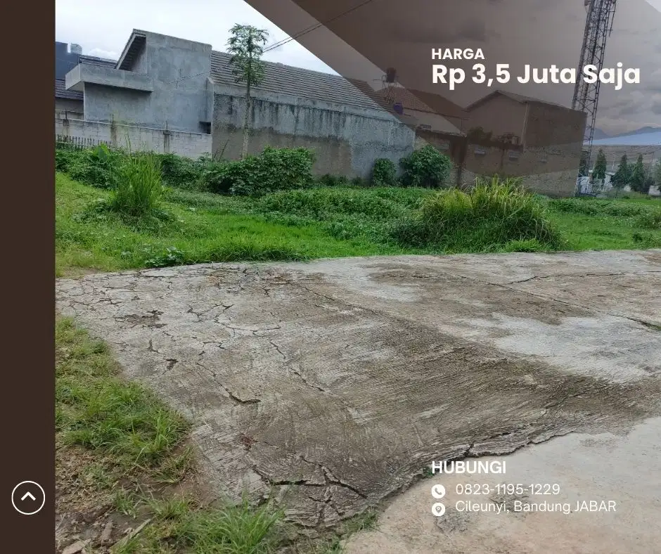 [Tanah Di Jual] Di Cileunyi dekat Bumi Panyawangan