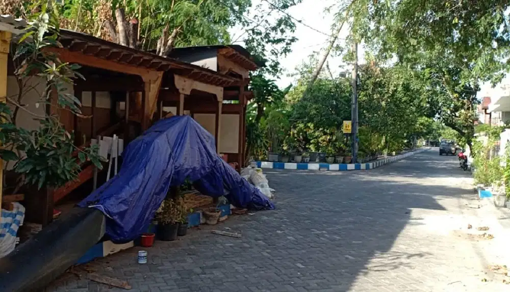 Dijual Rumah Hook hitung tanah di Griya Mapan Utara