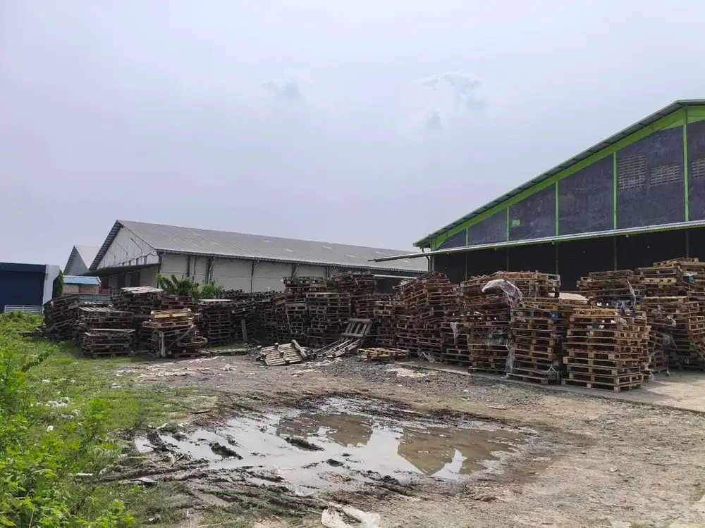 Disewakan Gudang di Tangerang Kota, LB 4824m2, LT 8000m2. Harga 5.76M