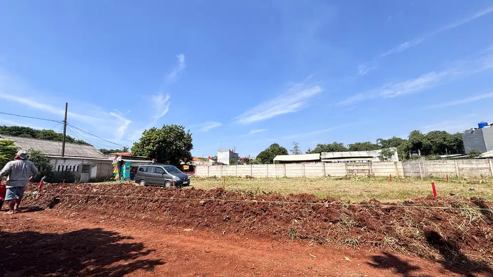 Lahan Siap bangun cocok untuk usaha/investasi area Kranggan Bekasi