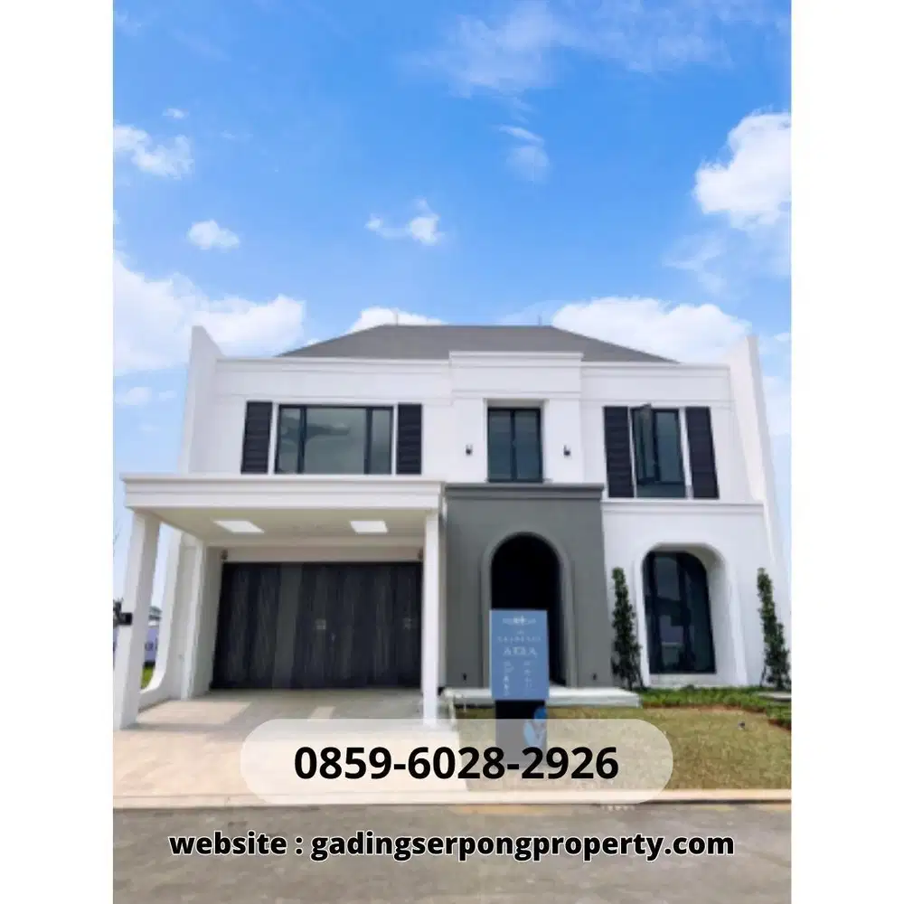 Dijual Gramerci Arma Corner 20x30 daerah alam sutera Luxury 2 lantai