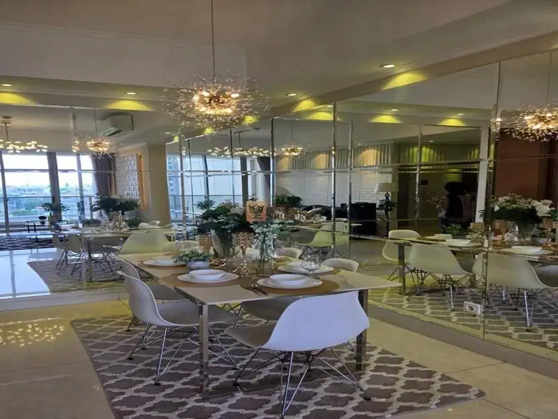 LUX COMFORT!SIAP HUNI DISEWAKAN CONDOMINIUM 3BR+ TAMAN ANGGREK RESIDEN