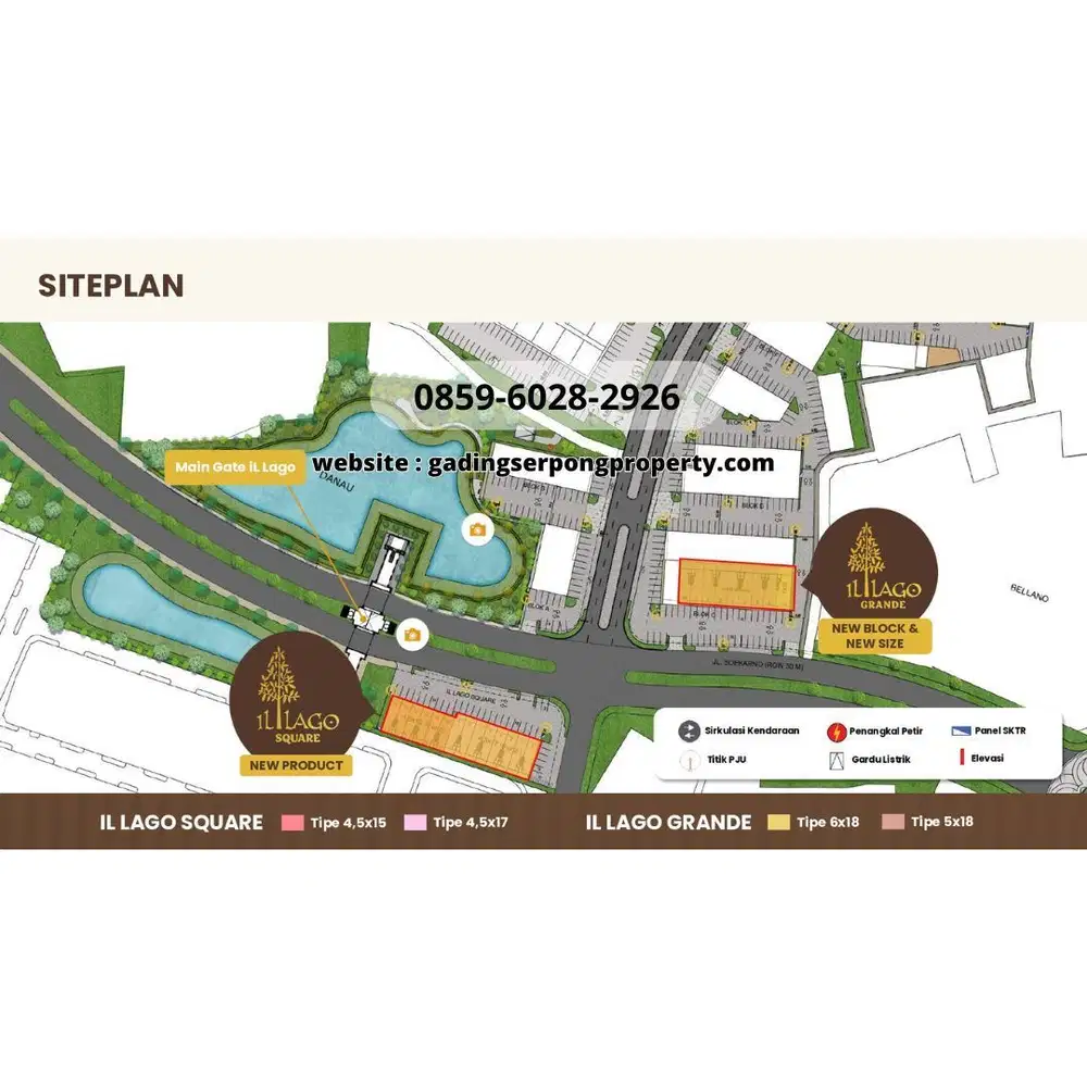 Ruko Illago Square START 3M diSamping RS Bethsaida Rumah Mewah Bellano