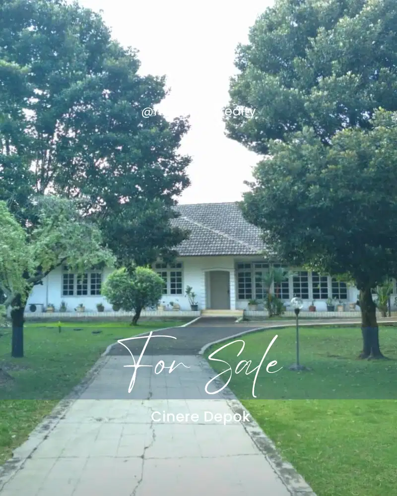 Rumah Cinera Jalan Utama Komersial Cocok Usaha