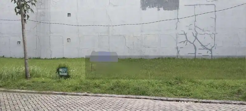 Dijual kavling Ebony di greenlake cluster elite hadap Timur murah