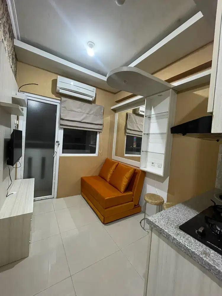 SEWA GREEN PRAMUKA! Apartement 2BR Furnish Di Atas Mall