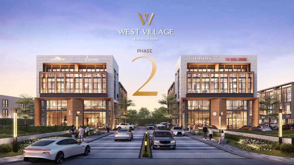 Dijual Ruko West Village Business Park Tahap 2 di BSD City, Tangerang