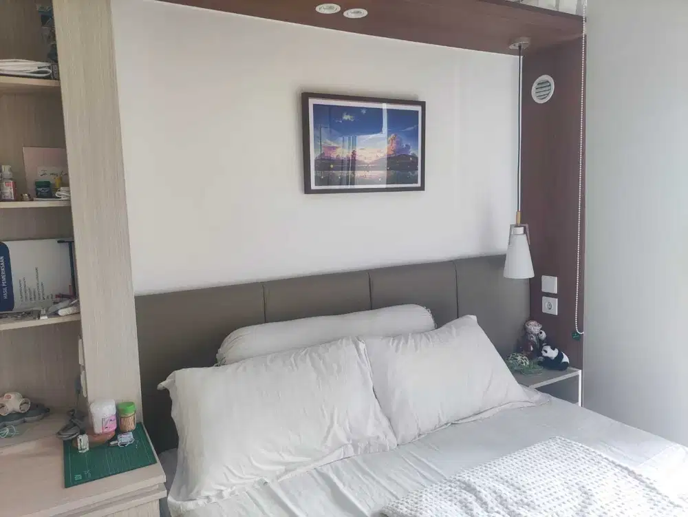Dijual Apartment Studio Full Furnish siap huni Skyhouse BSD Nego