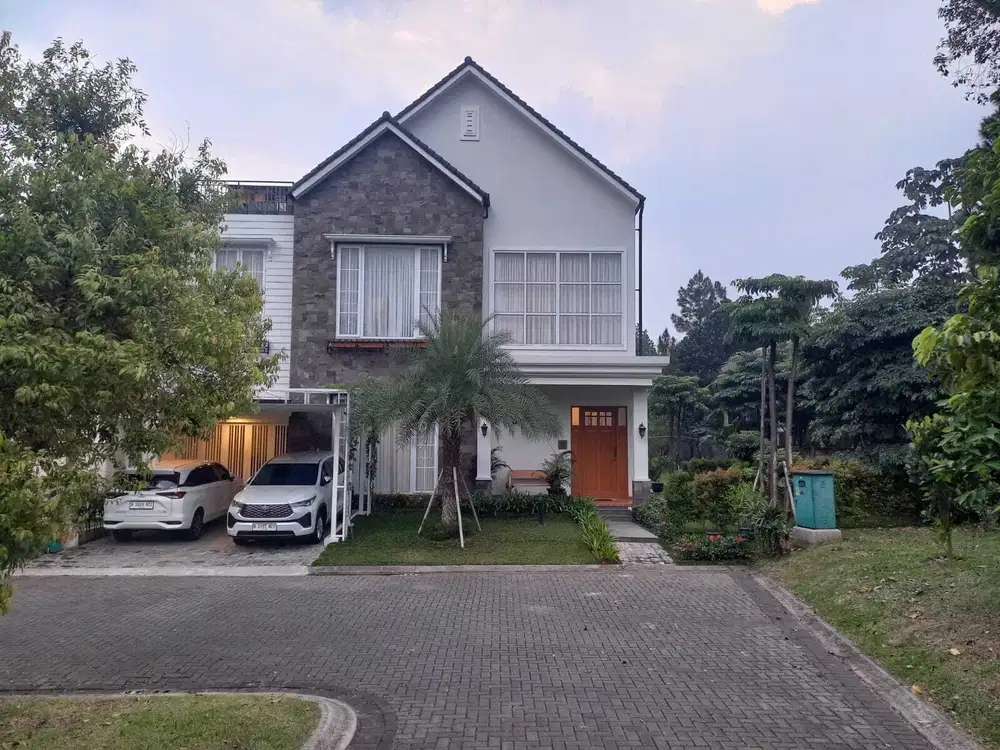 Dijual Rumah Mewah Cakep Ala Boutique American Barn House Eminent BSD