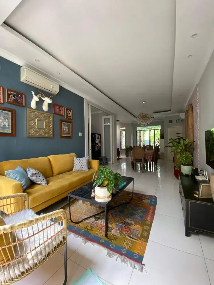 RUMAH BAGUS TANAH LUAS 1 LANTAI DI GRIYA LOKA BSD TANGSEL