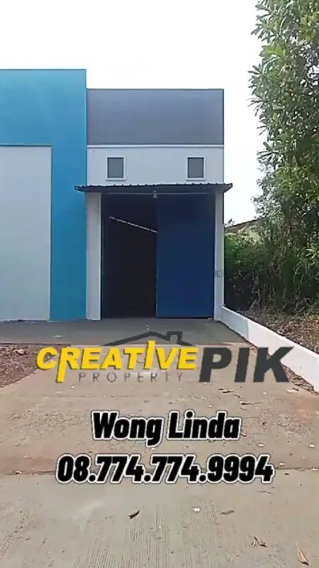 DISEWAKAN GUDANG KAWASAN MARUNDA CENTRE RAPI BARU SELESAI RENOV