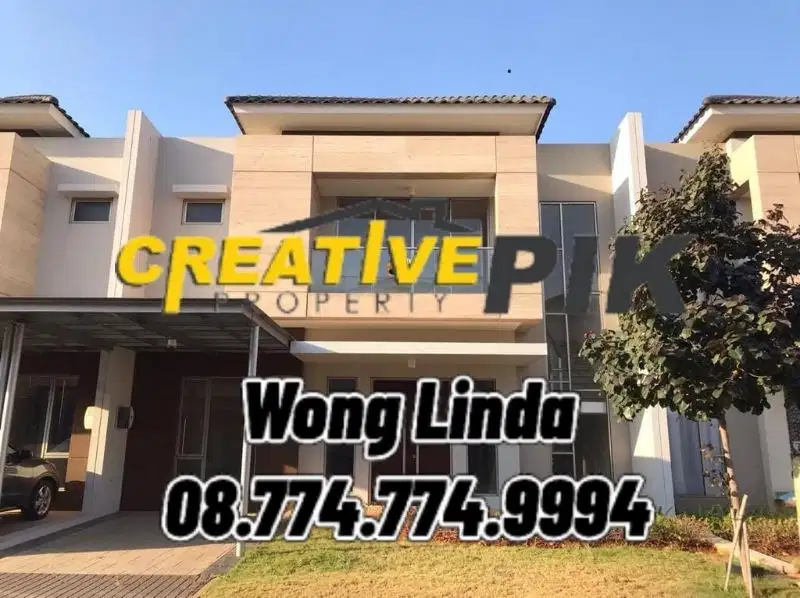 DISEWAKAN RUMAH 2 LANTAI CLUSTER ORCHESTRA GOLF ISLAND