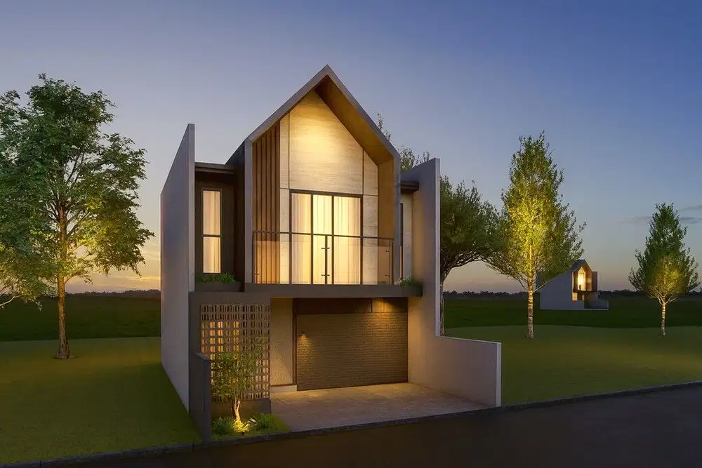 Kalitirto Berbah, Rumah Jogja Model Scandinavia Dekat Candi Prambanan