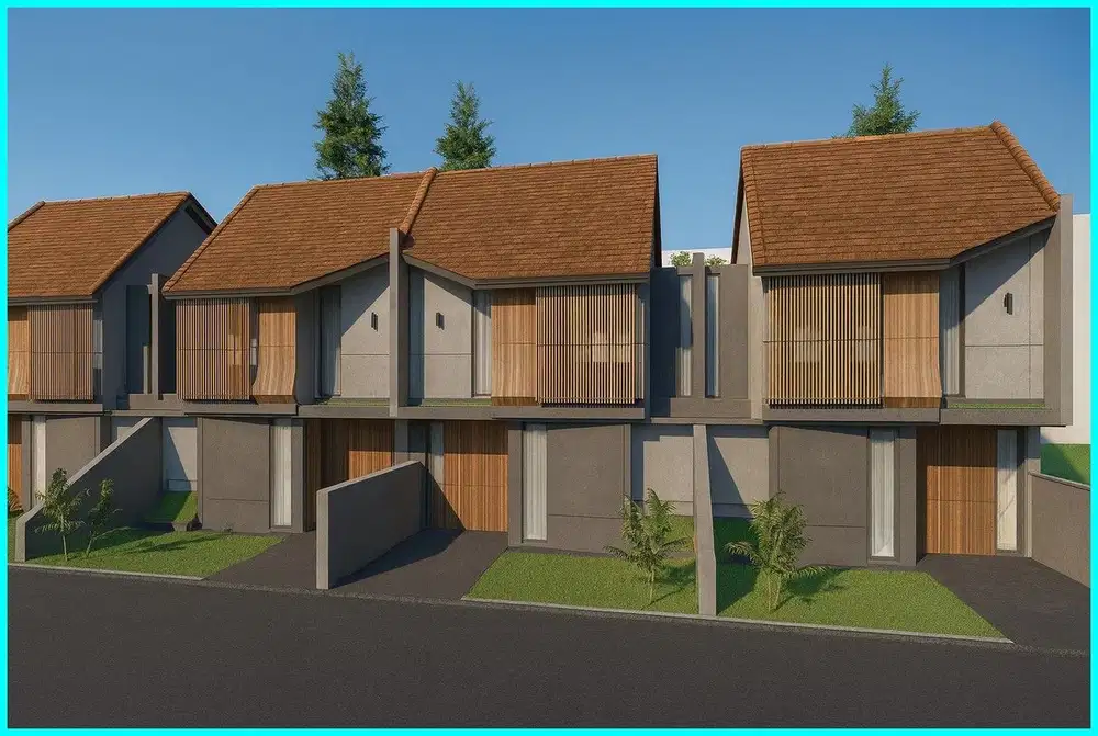 Ngaglik Sleman, Rumah Model Tropis Utara Kampus UGM