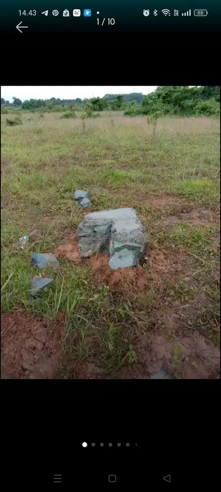 Dijual BU tanah di Perumahan Tigaraksa