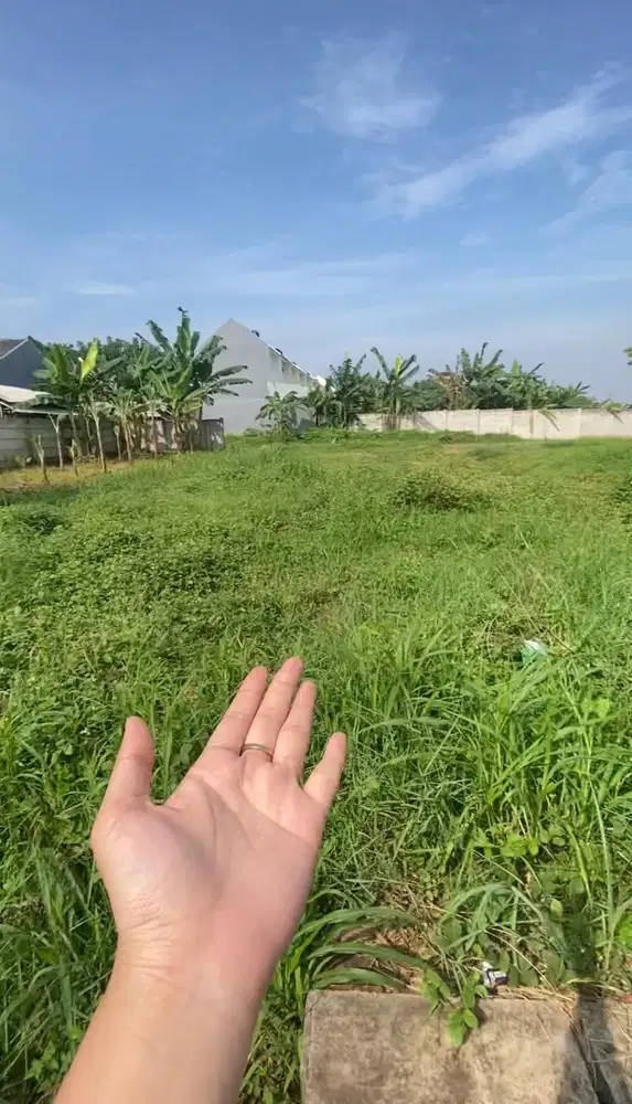 Kavling SHM area Kranggan cocok untuk investasi/usaha bisa cicil 12X