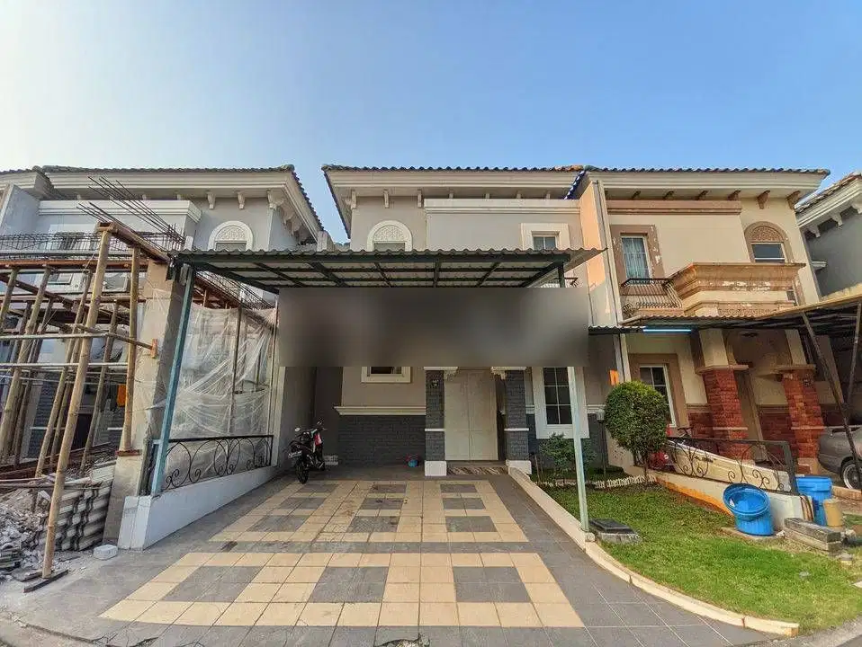 Disewakan Rumah Alicante Gading Serpong Bagus Semi Furnished