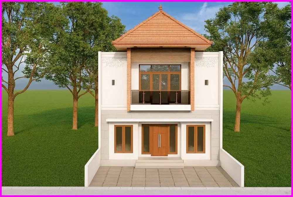 Trihanggo, Rumah 7 Menit ke Tugu Jogja Ada Kolam Renang