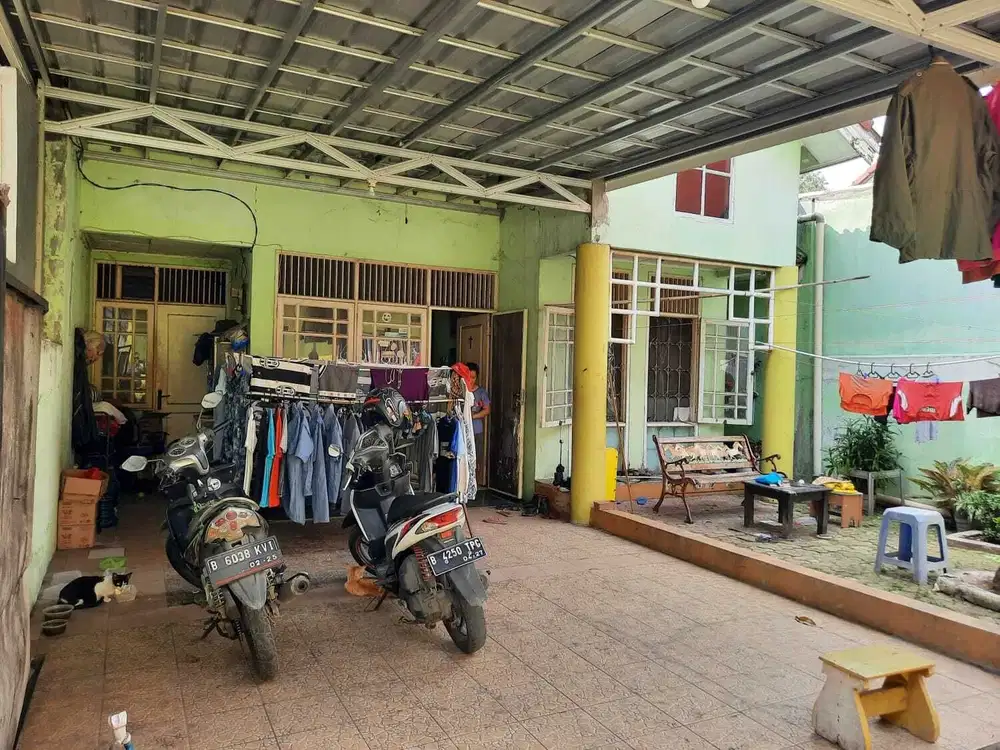 Dijual rumah butuh renovasi dikit bebas banjir di Permata Harapan Baru