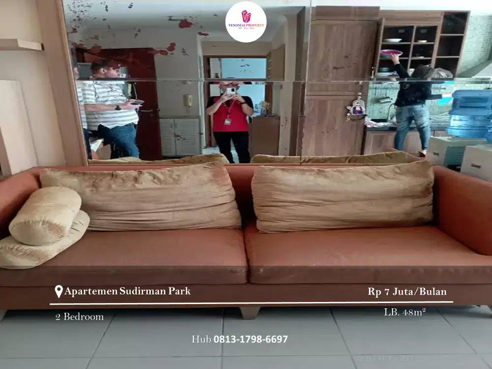 Disewakan Apartement Sudirman Park 2BR Full Furnished Low Floor
