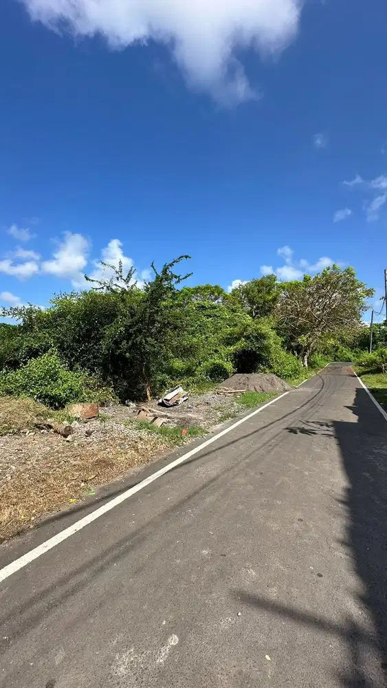 Tanah View Patung GWK di Bingin Sari Jimbaran Dkt Kampus UNUD Goa Gong