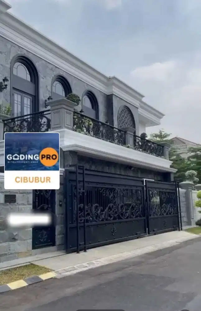 DIJUAL RUMAH MEWAH FULL 3 LANTAI PLUS KOLAM RENANG DI CITRAGRAND CIBUB