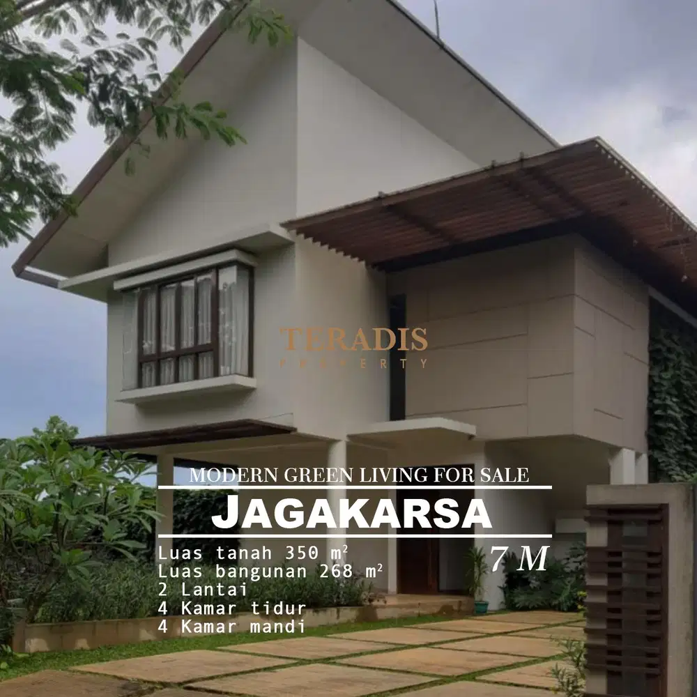 DI JUAL RUMAH MODERN DI  JAGAKARSA