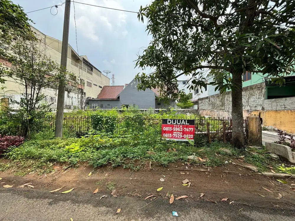 DIJUAL TANAH PUSAT KOTA JALAN YUDO BELAKANG TVRI KAMPUS PALEMBANG