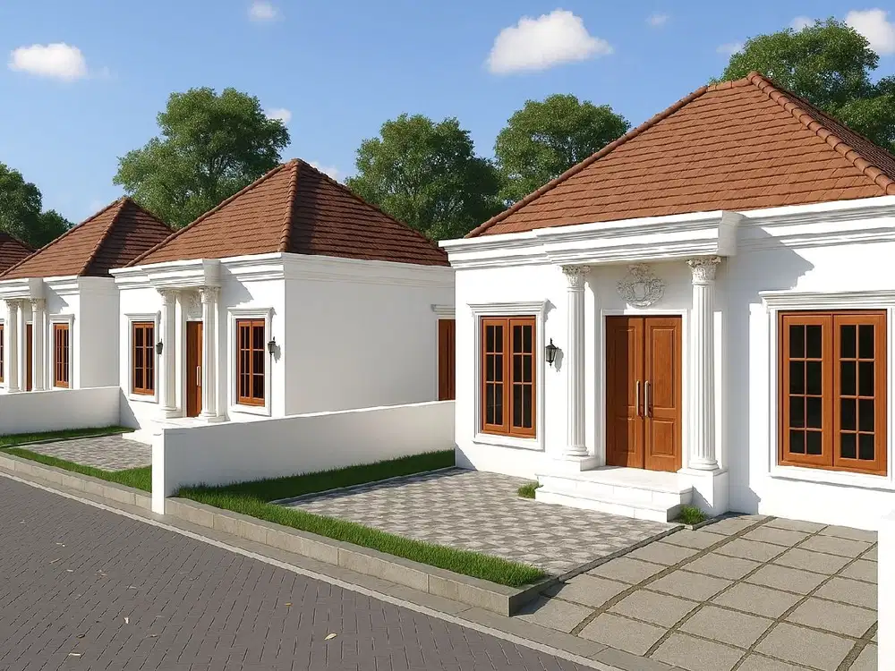 Jl. Kyai Ronggo Pengasih, Rumah Jogja Model Classic Type 50