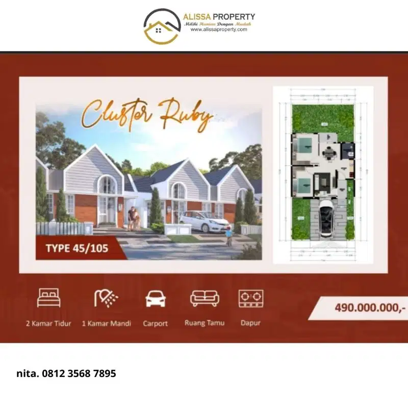 MILIKI HUNIAN MEWAH START 300 JUTAAN DIKOTA MALANG