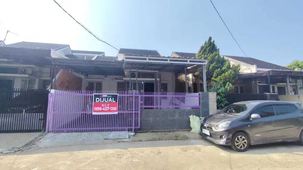 DIJUAL RUMAH FULL FURNISH ONE GATE SYSTEM KEBUN BUNGA PALEMBANG