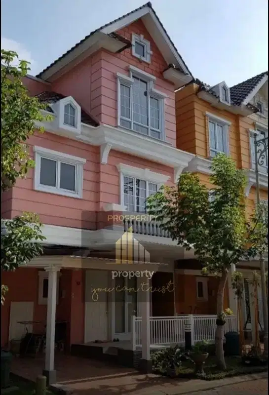 Rumah mungil furnish cluster Omaha village loaksi bagus