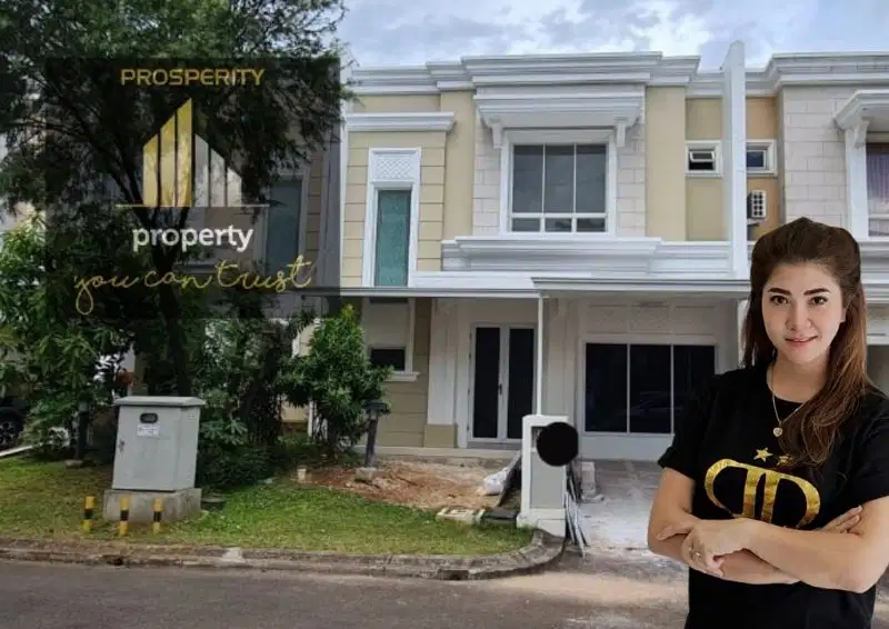 Rumah Cantik Furnished Siap Huni Cluster Flamingo The Spring