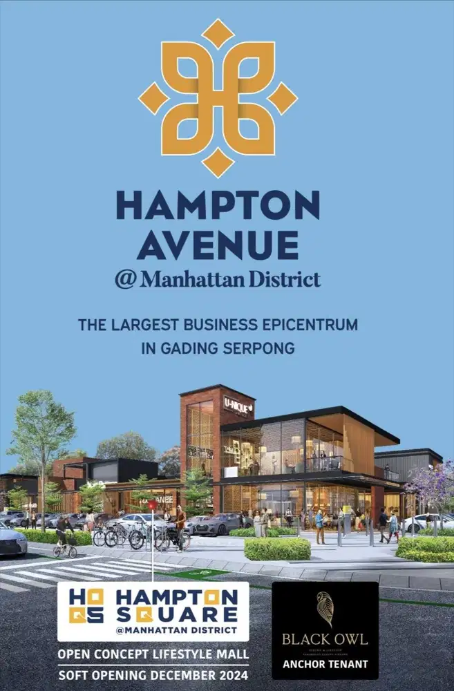 Ready Ruko Gandeng Baru Discount 110 jt Hampton Avenue Gading Serpong