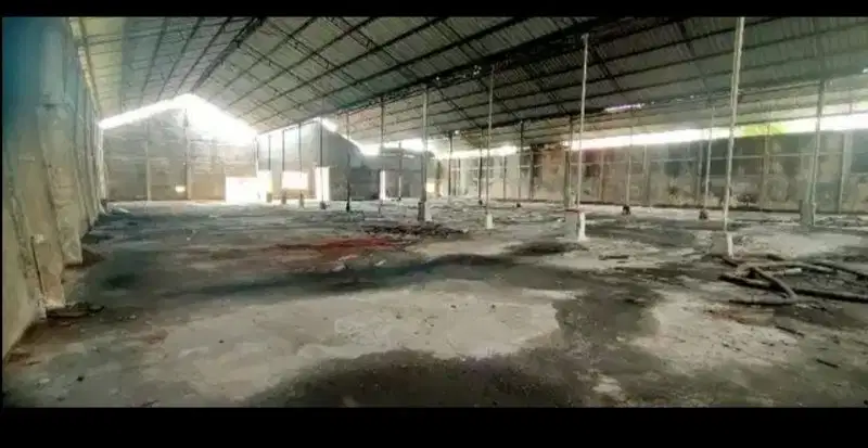 dijual tanah ex gudang, di batar gebang bekasi, hitung tanah