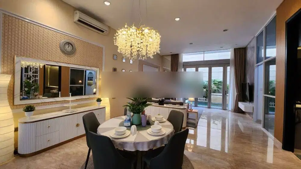 Rumah Mewah 3 Lantai, View Golf, Pantai Indah Kapuk