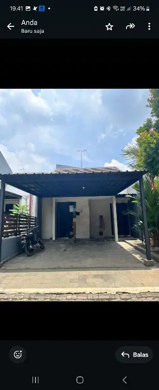Dijual Cepat Rumah Di the addres dekat citra gran