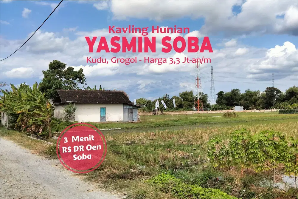 Tanah Solo Baru, 3,3 Jt-an/m, 3 Menit RS DR Oen Solobaru