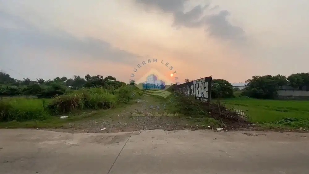Dijual tanah industri di Legok Tangerang banten akses container