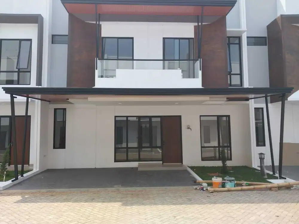 DIJUAL RUMAH 2 LANTAI FULL FURNISHED CISAUK BSD TANGERANG