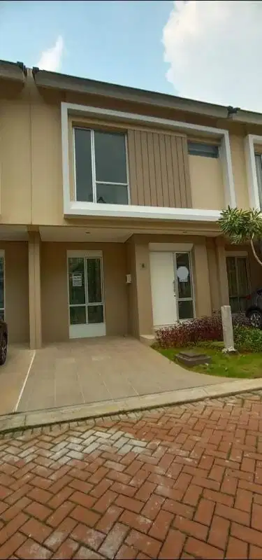 Rumah cluster Milano Village lokasi bagus